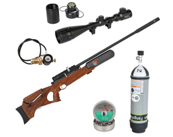 Hatsan Nova Star QE Pcp Havalı Tüfek Seti