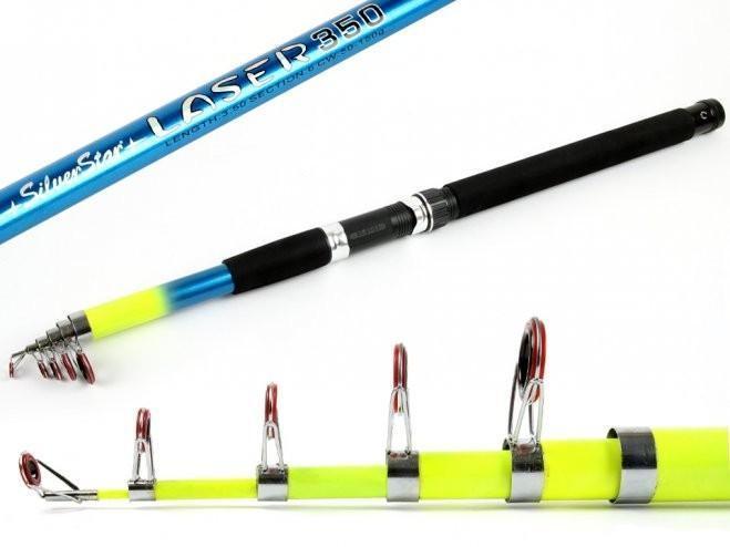 SILVERSTAR LASER 50-150 GR TELESKOPİK KAMIŞ 2,70 MT 5 Parça (Kapalı: 70 CM)