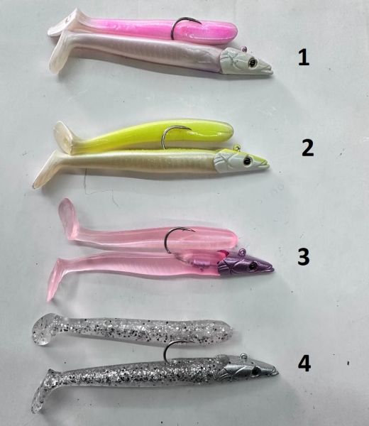 Oskar Bloomberg Lures 12,5 cm 23 Gr. Slikon Yem 4