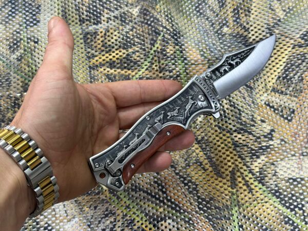 Haps Bugs Özel Kabartmalı Motif Çakı