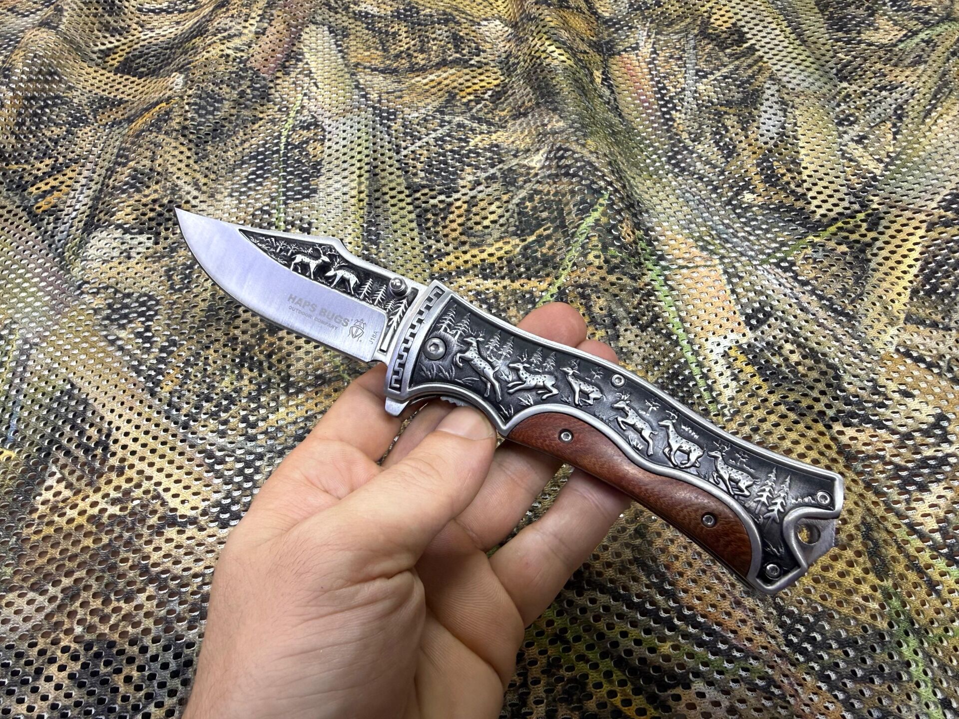 Haps Bugs Özel Kabartmalı Motif Çakı