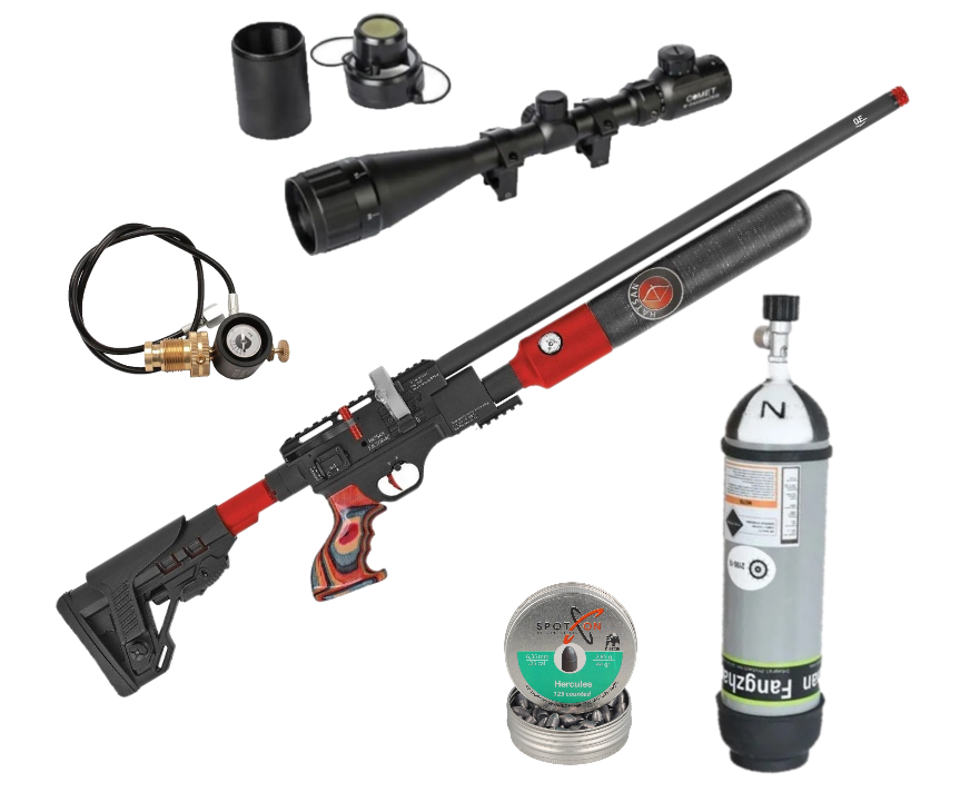 Hatsan Factor RC Red Pcp Havalı Tüfek Seti