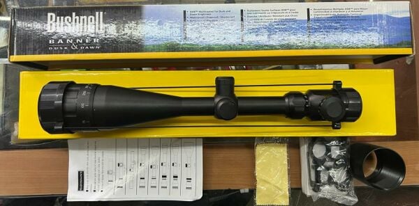 Bushnell 6-24x50AOEG Işıklı Paralax'lı Tüfek Dürbünü