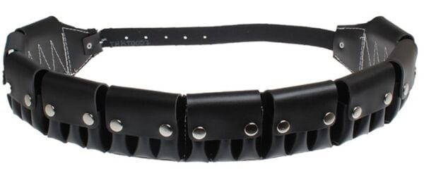 Suni Deri 30 Lu Siyah Kapaklı Fişeklik