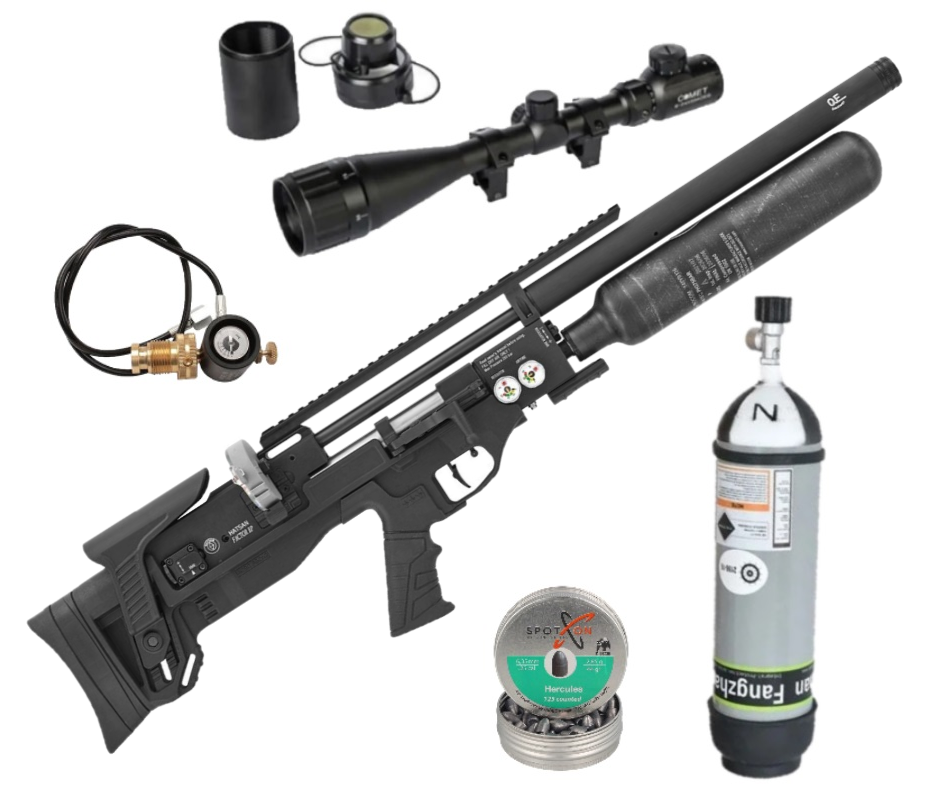 Hatsan Factor BP ( Regülatörlü ) Pcp Havalı Tüfek Seti