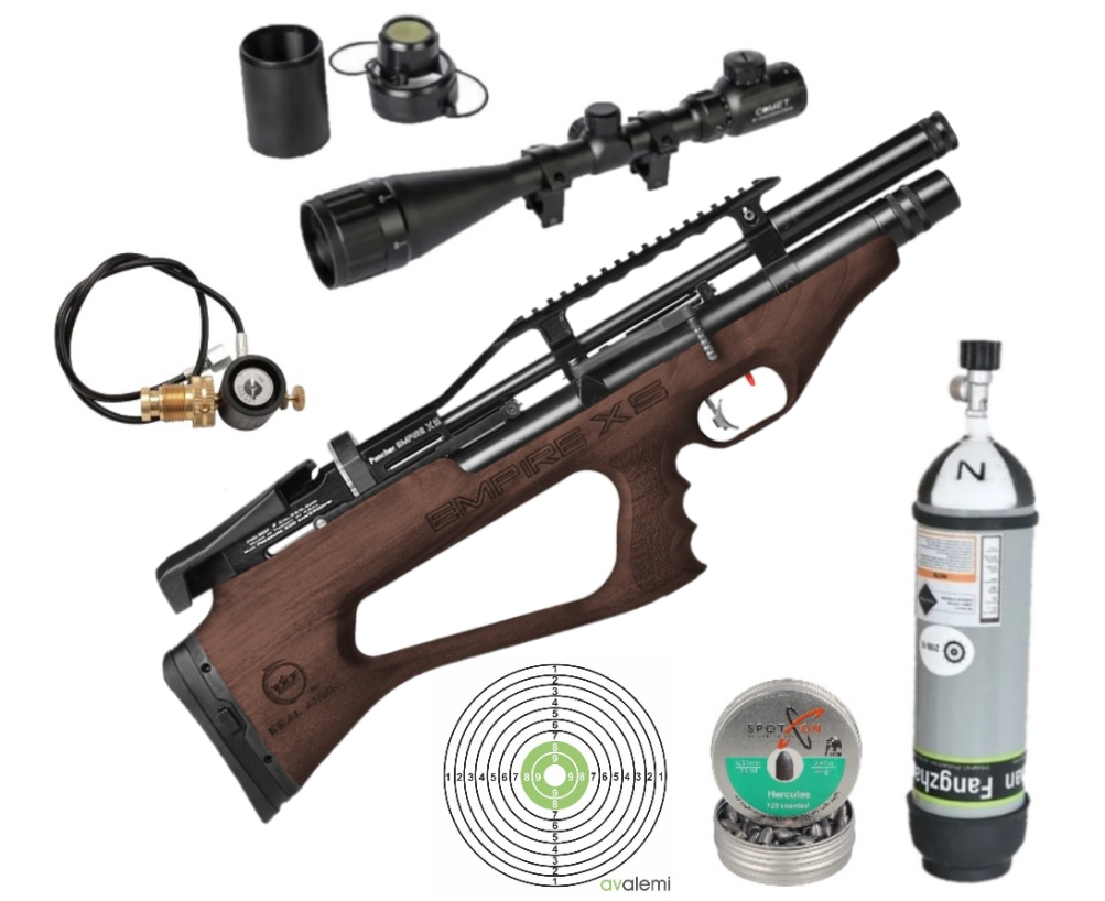 Kral Arms Puncher Empire XS Pcp Havalı Tüfek Seti