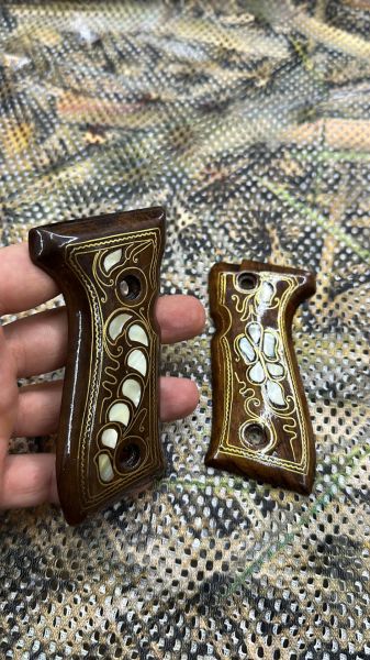 Beretta F92 Sedefli Tabanca Kabzası