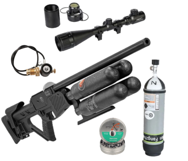 Hatsan Blitz Mevzi Pcp Havalı Tüfek Seti