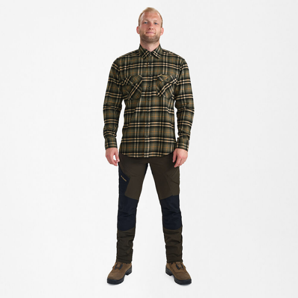 DEERHUNTER Carson Yeşil Kareli Gömlek 41/42