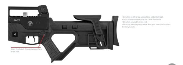 Hatsan Blitz Full Auto Otomatik Pcp Havalı Tüfek Seti