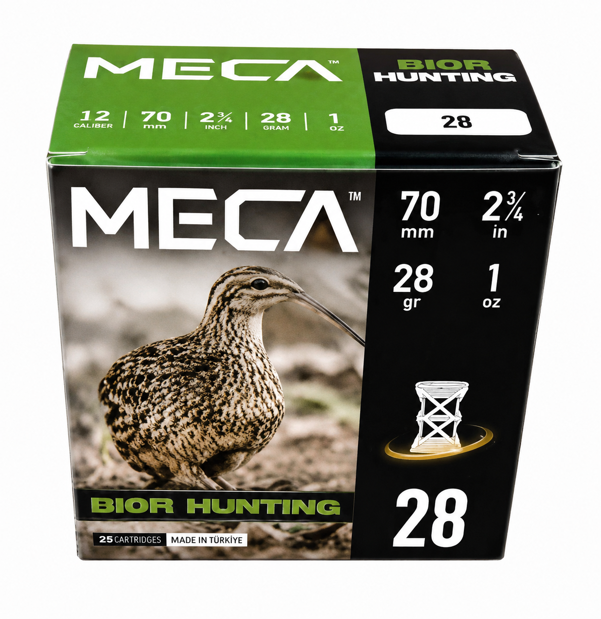 Meca 28 Gr. 12 Kalibre Saçma Fişek