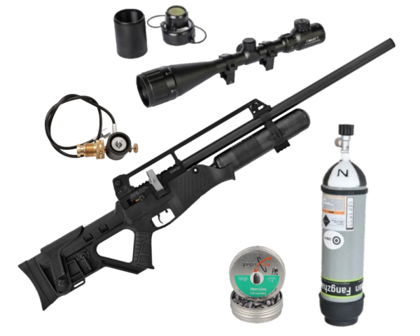 Hatsan Blitz Full Auto Otomatik Pcp Havalı Tüfek Seti