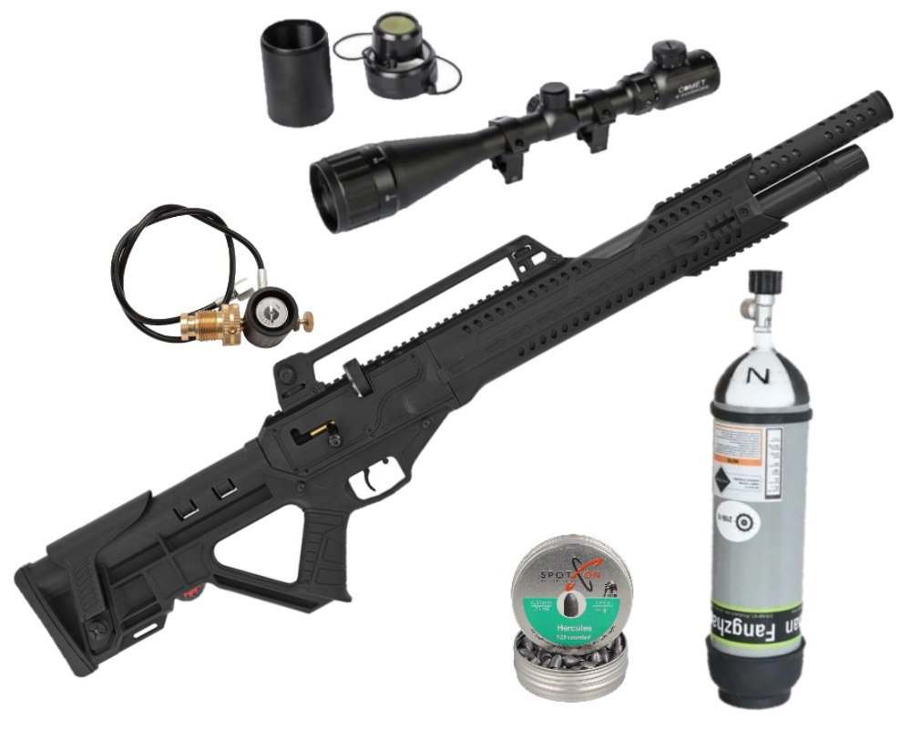 Hatsan Invader Auto Pcp Havalı Tüfek Seti