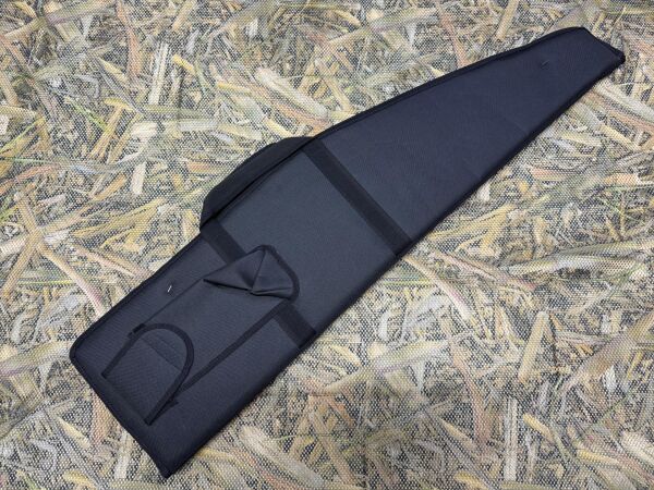 Şarjörlü Tüfek Kılıfı 2 Şarjör Cepli Siyah