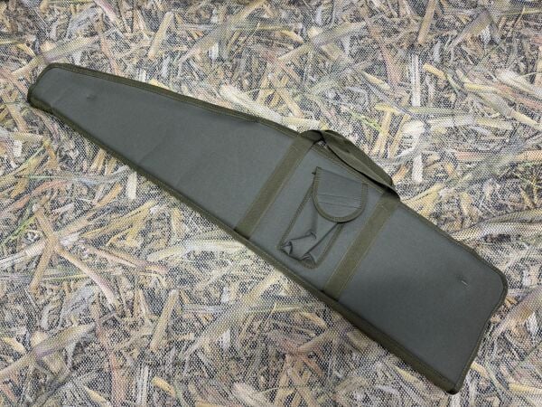 Şarjörlü Tüfek Kılıfı 2 Şarjör Cepli Yeşil