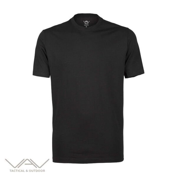 VAV Baseti-05 Kısa Kol Tişört Siyah - XS