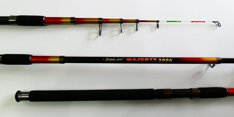 SILVERSTAR MAJESTY CARBON 100-300 GR TELESKOPİK KAMIŞ 3,00 MT 6 Parça (Kapalı: 70 CM)