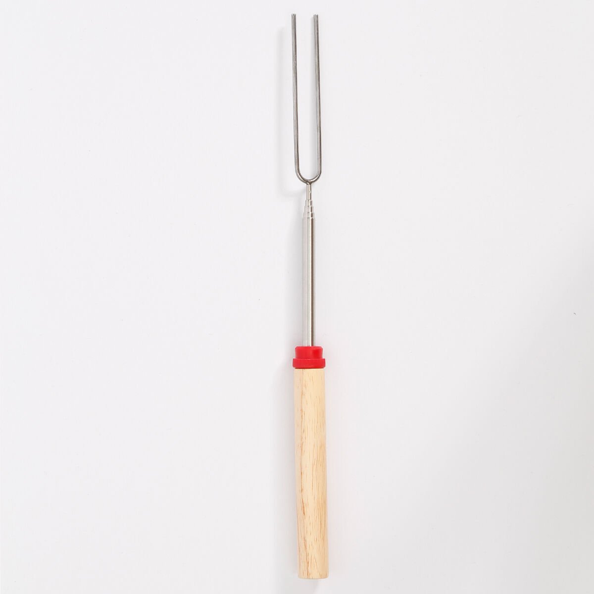 FreeCamp Teleskobik Barbekü Çatalı-KIRMIZI