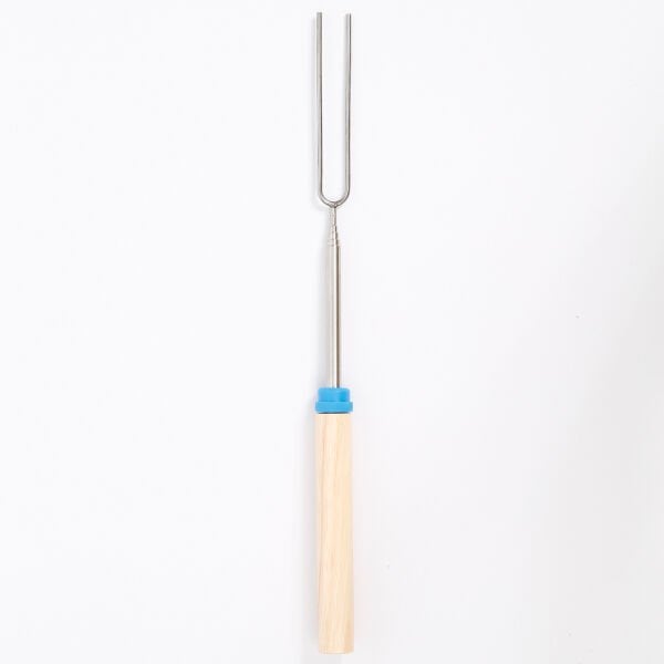 FreeCamp Teleskobik Barbekü Çatalı-MAVİ