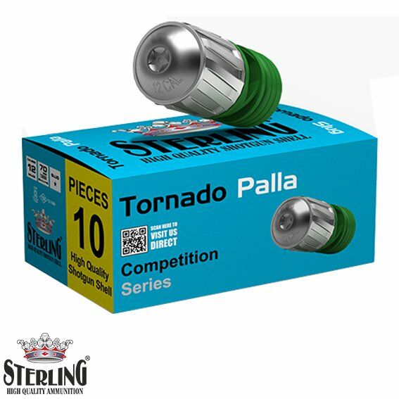 Sterling Tornado 12 Kalibre Tek Kurşun Av Fişeği
