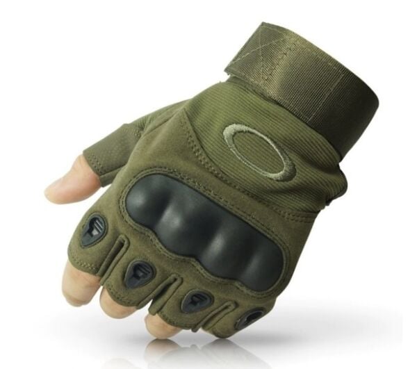 Oakley Taktik Kesik Eldiven Haki