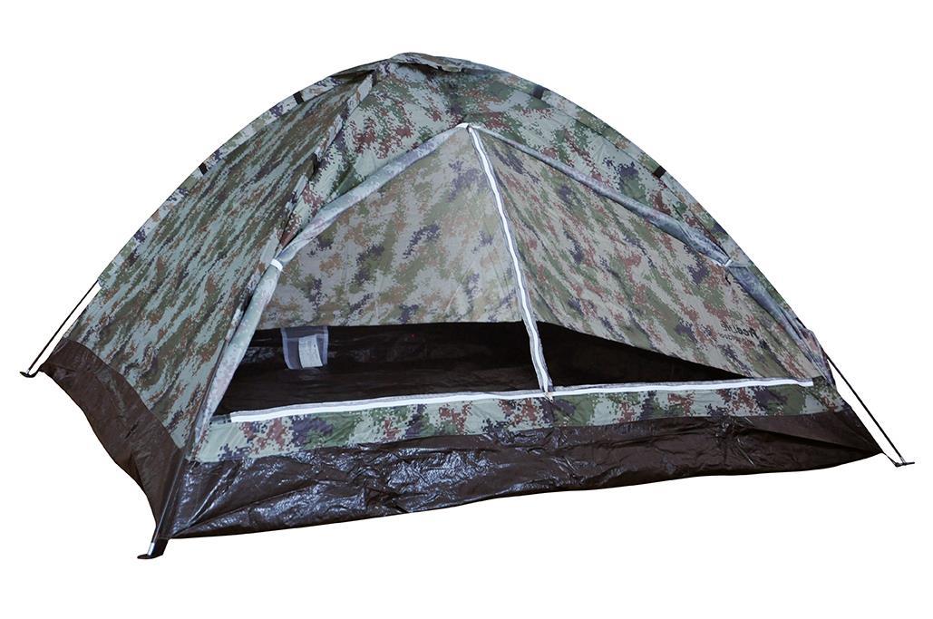 Andoutdoor Monodome 3 Kişilik Kamuflaj Kamp Çadırı