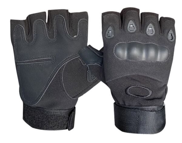 Oakley Taktik Kesik Eldiven Siyah