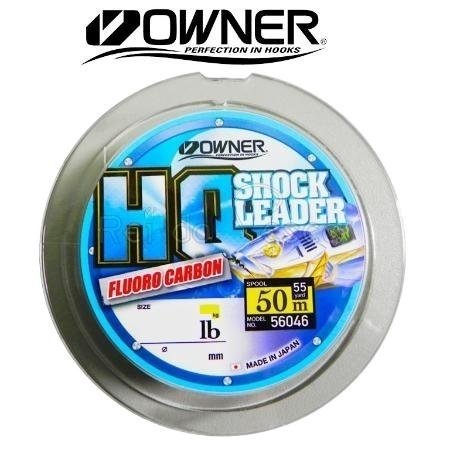 Owner 56046 Hq Shock Leader Fluorocarbon Super Clear