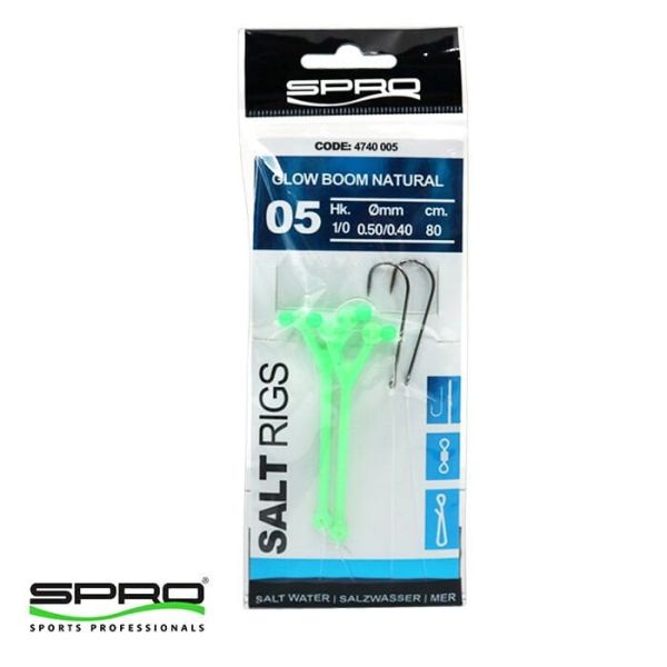 T.SPRO 05 SALT RIG BOOM NATURAL #1/0
