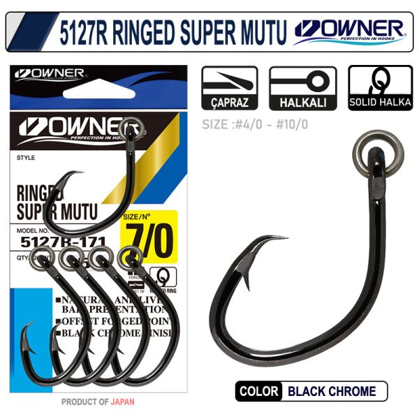 OWNER 5127R RINGED SUPER MUTU 8-0