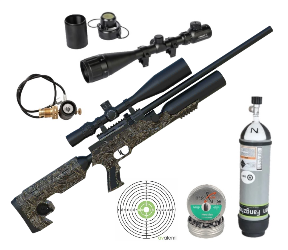 Niksan Escalede-C Pcp Havalı Tüfek Seti