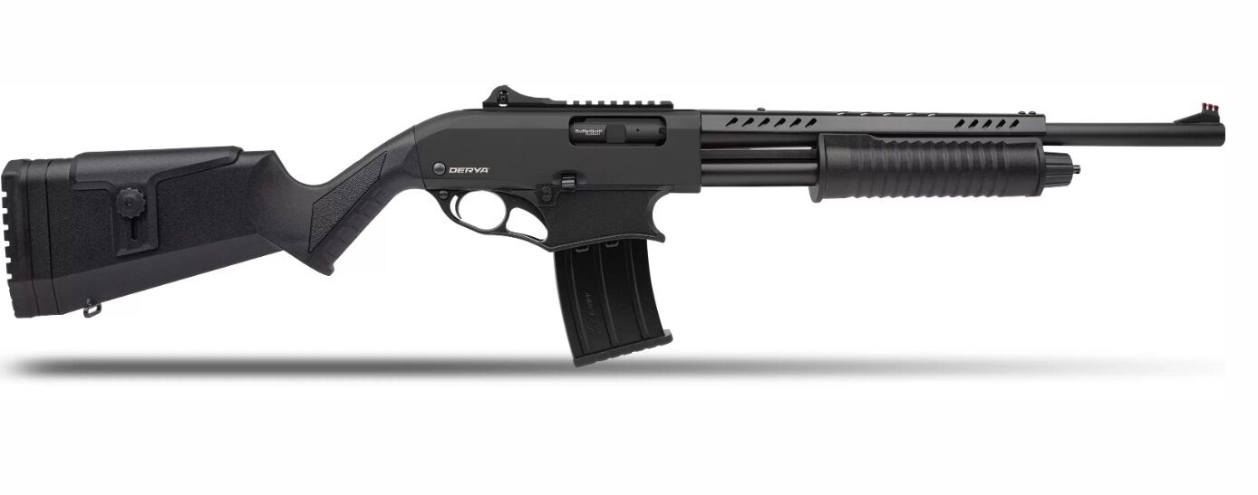 Derya CVX-401 12 Cal. Pompalı Şarjörlü Av Tüfeği