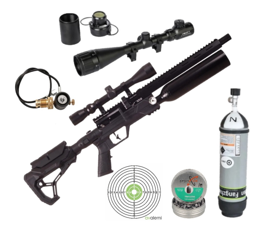 Niksan Tacto-SB Pcp Havalı Tüfek Seti