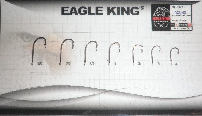 Eagle King 6302BZ Çapraz Kısa Pala Bronz İğne ( CANNELLE 1535Z ) 