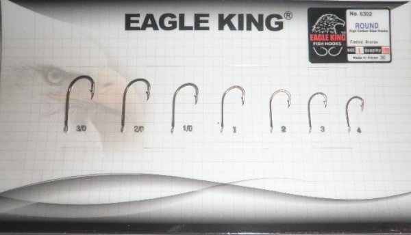 Eagle King 6302BZ Çapraz Kısa Pala Bronz İğne ( CANNELLE 1535Z ) 