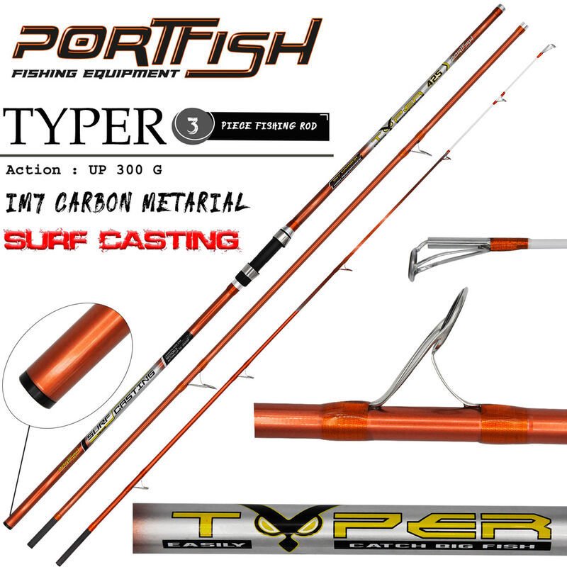 Portfish Typerr 425 cm 3 Parça Surf Kamış
