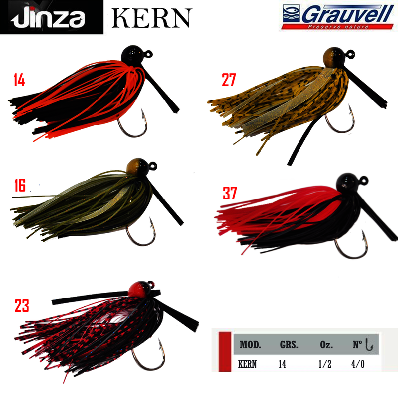 JINZA  KERN Jig Head 14 Gr 16