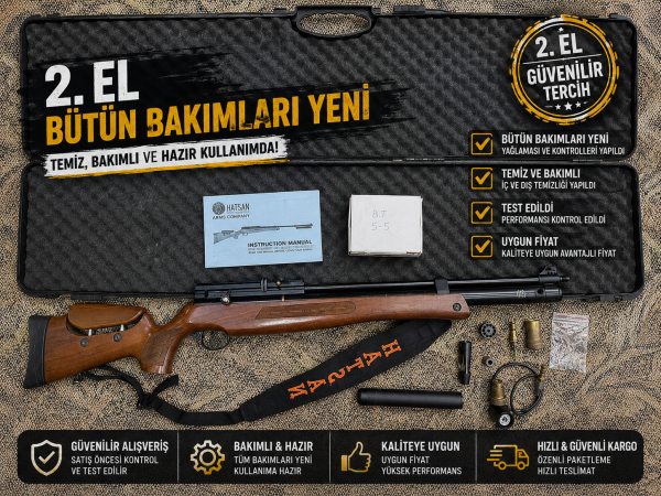Hatsan At 44 LW Namlu 2. El Kampanya (SATILDI)