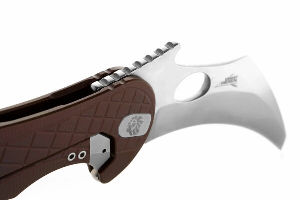 Lionsteel L.E.One Earth Brown/Stone Washed Çakı