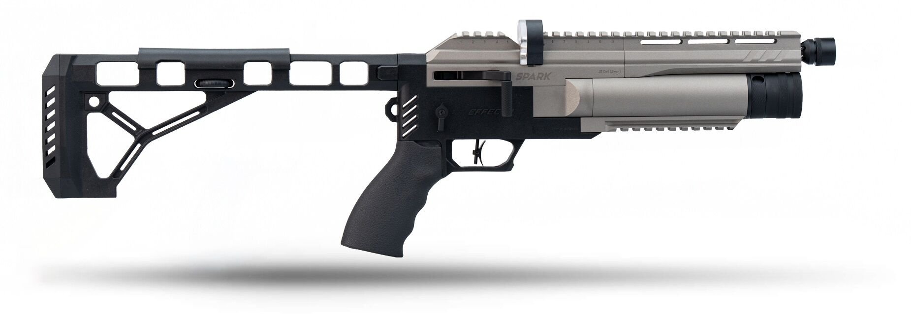 Huğlu Spark Mini Silver Pcp Havalı Tüfek