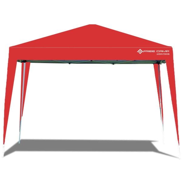 FreeCamp Girona AND1026 240x240cm Pe Tente-KIRMIZI