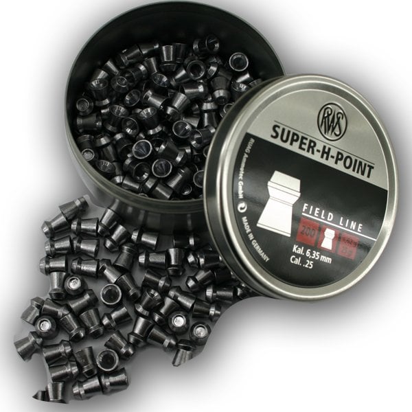 RWS Havalı Saçma 6.35 mm Super-H-Point 1.62 gr 200'lü