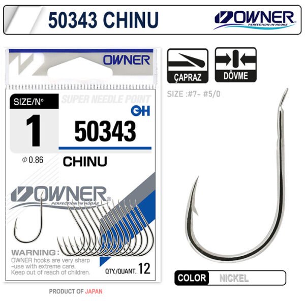 Owner 50343 Chinu White İğne 4