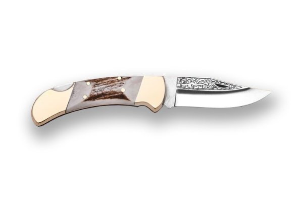 Bora 206 BG Büyük Boy Kilitli Gravürlü Çakı