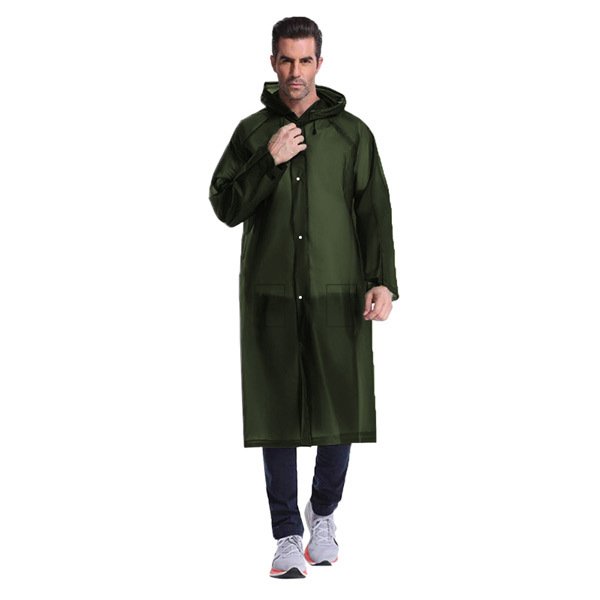 11011 Pvc Cep Yağmurluk (Haki) XXL