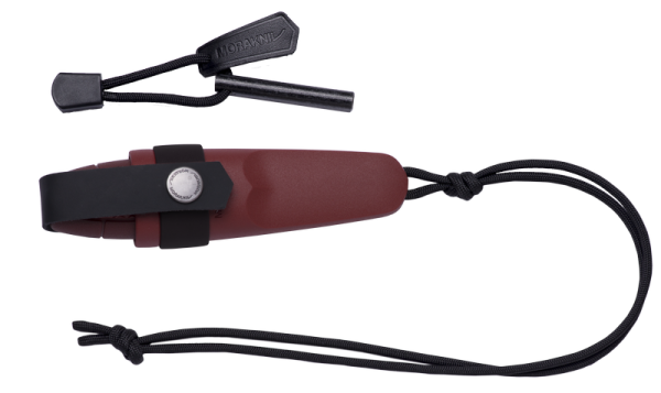 Morakniv Eldris Kırmızı -Mora Bıçak- (Ateş Başlatıcı Bulunan Kit ile)