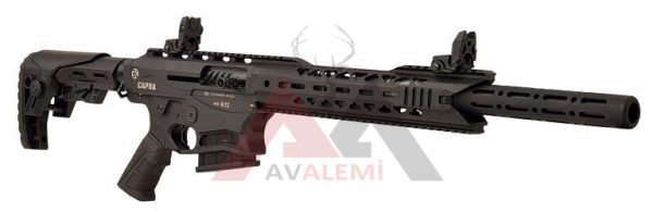 Capra Arms  K12 Siyah 12 Cal. Şarjörlü Av Tüfeği