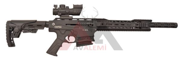 Capra Arms  K12 Siyah 12 Cal. Şarjörlü Av Tüfeği