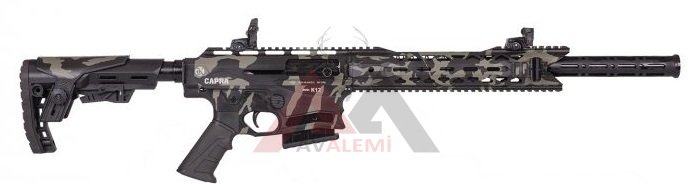 Capra Arms K12 Kamufulaj 12 Cal. Şarjörlü Av Tüfeği