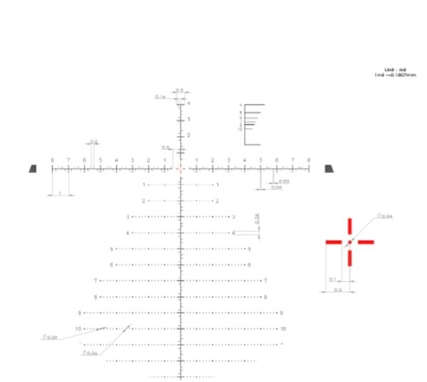 MewLite 4-24x56 FFP IR Tüfek Dürbünü